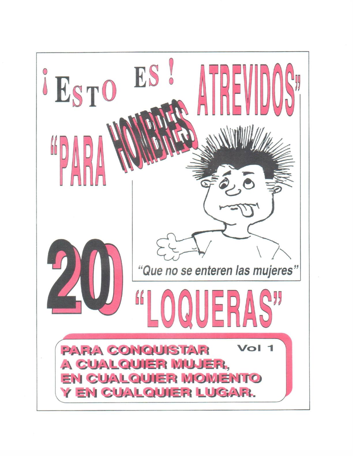 Esto es para hombres atrevidos cover